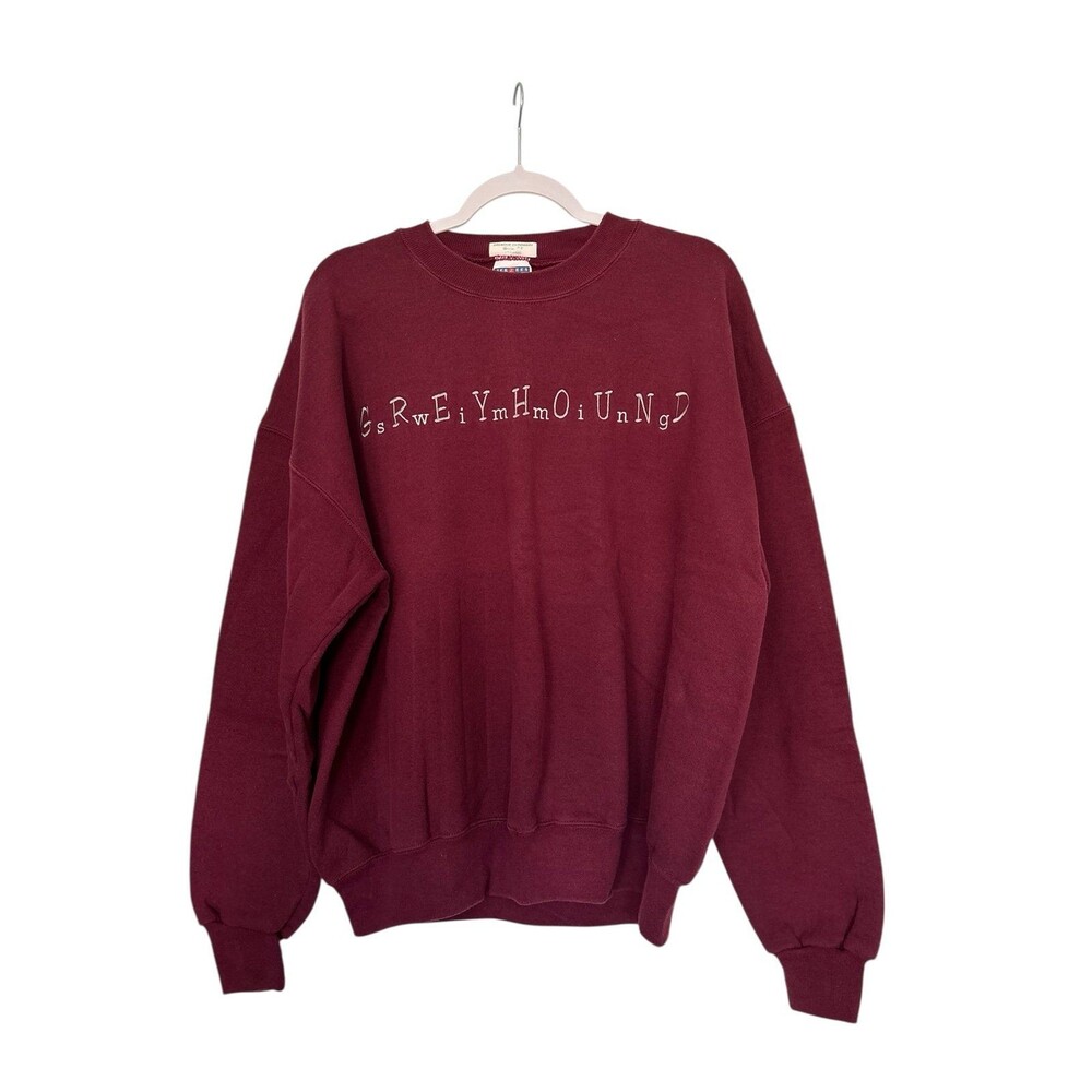 Jerzees University of Indianapolis Greyhounds Swimming Crewneck Sweatshirt XL